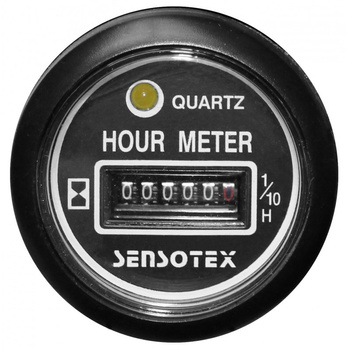 *** ZEGAR HOURMETER 12V CZARNY