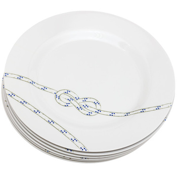 NACZYNIA JACHTOWE TALERZE SOUTH PACIFIC 6 SZTUK