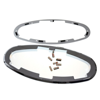 RAMKA WYKOŃCZENIOWA - OKNO SS8 - CHROM 12MM