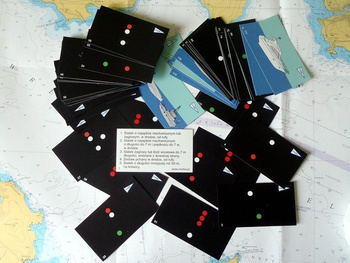 KARTY DO NAUKI ŚWIATEŁ STATKÓW