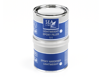 SZPACHLÓWKA EPOKSYDOWA LEKKA 0,75 L SEA-LINE - do szybkich napraw łodzi