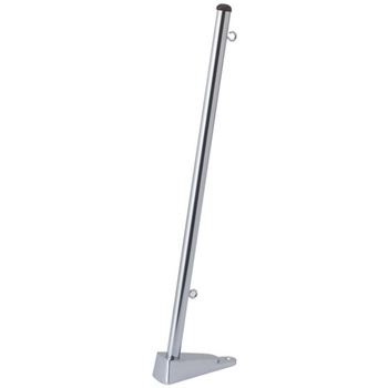 FLAGSZTOK 500X13 Z PODSTAWKĄ, MOSIĄDZ CHROMOWANY