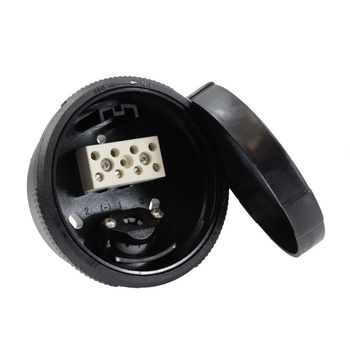 POKRYWA GNIAZDA LAMP SERII S32, S34, S40 KOLOR CZARNY QUICKFIT