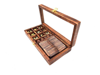 GRA ZESTAW - DOMINO, KOŚCI, KÓŁKO I KRZYŻYK