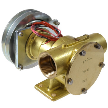 POMPA PM40EM-12V COOLING PUMP ELECTROMAGNETIC CLUTCH FOOTSTAL