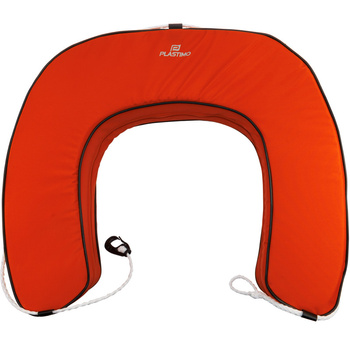 KOŁO RATUNKOWE PODKOWA POMARAŃCZOWA - 62x52x11cm 147N