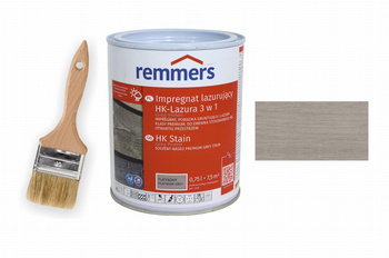 REMMERS IMPREGNAT LAZURA HK-LAZURA 3W1 0,75L PLATYNOWY + GRATIS