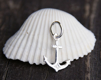 ZAWIESZKA KOTWICA PROSTA MINI, SREBRO 925