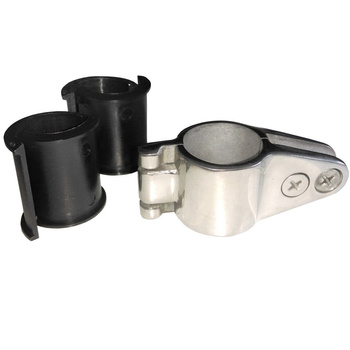 UCHWYT RELINGU OBEJMA OTWIERANA + TULEJE 20-22-25MM