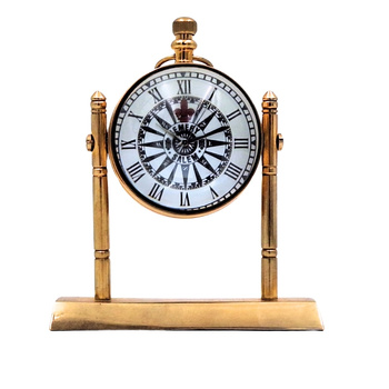 ZEGAR MARYNISTYCZNT NA BIURKO MOSIĘŻNY