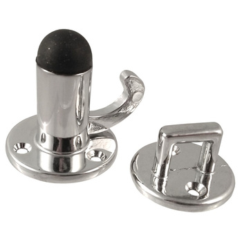 STOPER DO DRZWI Z HACZYKIEM D40-35MM