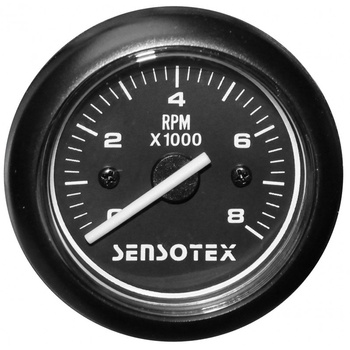 *** ZEGAR TACHOMETER P 8000 CZARNY