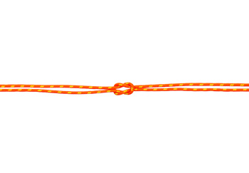 LINA KEVLAROWA W OPLOCIE Z POLIESTRU 1,2 MM POMARAŃCZOWA