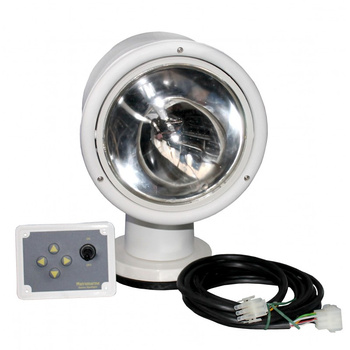 REFLEKTOR SZPERACZ KSENONOWY - 12V - 55W - BIAŁY - ZDALNY