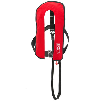 KAMIZELKA PNEUMATYCZNA 300N, AUTO HARNESS, CZERWONA