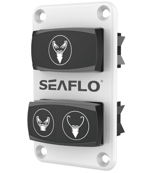PANEL PRZEŁĄCZNIK ELEKTRYCZNY DO TOALETY MORSKIEJ - SEAFLO SFSP-015-03