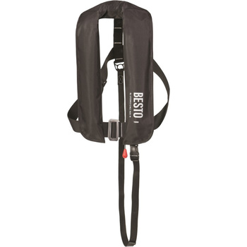 KAMIZELKA PNEUMATYCZNA 165N, AUTO HARNESS, CZARNA