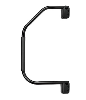 PORĘCZ WEJŚCIOWA UCHWYT DO PRZYCZEPY KAMPERA CZARNY