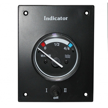 *** PANEL ZEGAR MULTI 2 WATER TANKS CZARNY 0-180 OHM