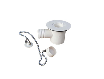 SYFON ZLEWU UMYWALKI POD KĄTEM  NA WĄŻ 19 MM