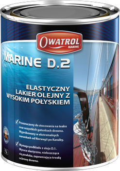 OWATROL OLEJ D2 – LAKIER WYKAŃCZAJĄCY DO DREWNA 2,5L