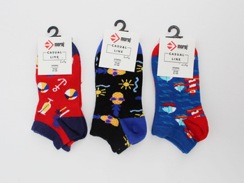 SKARPETKI STOPKI DZIECIĘCE MARYNISTYCZNY MIX KOLORÓW