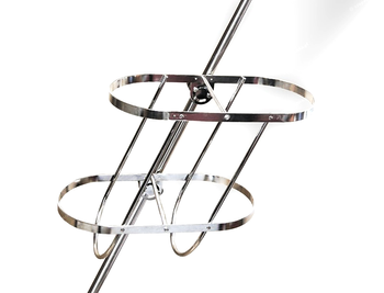 KOSZ DO ODBIJACZY PODWÓJNY 165 MM Z MOCOWNAIEM