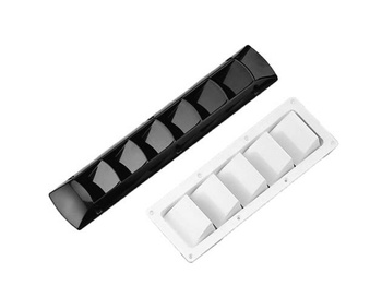 KRATKA WENTYLACYJNA BIAŁA  336 X 120 MM - WYWIETRZNIK KOMORY SILNIKA