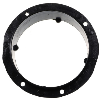 TULEJA Z FLANSZĄ DO KRATKI WENTYLACYJNEJ 3" CZARNA