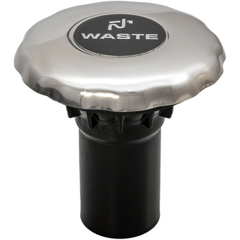 WASTE DECK PLATE WITH COLOR CODED METALLIC INSERT (N)