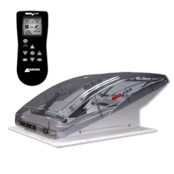 Wentylator dachowy MAXXAIR MAXXFAN DELUXE 12V przezroczysty