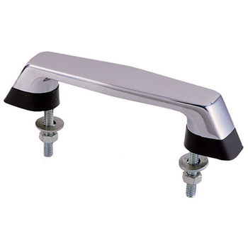 UCHWYT DRZWIOWY ZE ŚRUBĄ, MOSIĄDZ CHROMOWANY