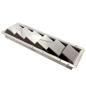 KRATKA WENTYLACYJNA, STAL NIERDZEWNA A4, L325, W112MM