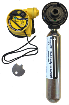 NABÓJ Z WYZWALACZEM CIŚNIENIOWYM HELLY HANSEN RE-ARM KIT HAMMAR (33950) BLACK