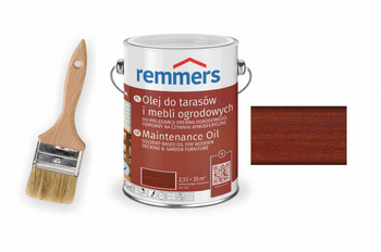 REMMERS OLEJ DO TARASÓW I MEBLI OGRODOWYCH POMOSTÓW 2,5L TEAK + GRATIS
