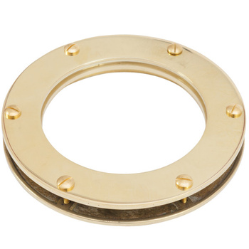 BULAJ - OKNO OKRĄGŁE - NIEOTWIERANE - MOSIĄDZ - 150MM/125MM (X)