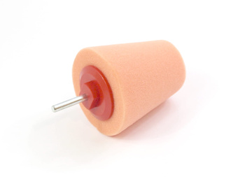 GĄBKA POLERSKA CONE POMARAŃCZOWA 85X30 TRZPIEŃ