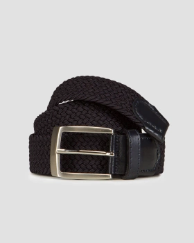 PASEK ALBERTO BASIC BRAIDED 8330 NAVY