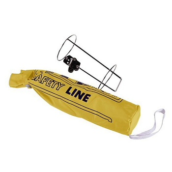 RZUTKA RATUNKOWA Z LINĄ 6mm - 30m, Z UCHWYTEM NA RELING