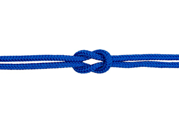 LINA POLIPROPYLENOWA Z RDZENIEM 16 MM NIEBIESKA