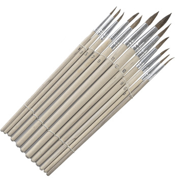 PĘDZELKI ZAPRAWKOWE ZESTAW 12SZT.