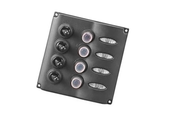 PANEL ELEKTRYCZNY WODOODPORNY 4 WYŁ - TABLICA ROZDZIELCZA DO ŁODZI BRYZGOODPORNA