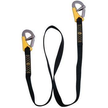 PAS LINA ASEKURACYJNA Z KLAMRAMI 185 CM  ISO12401