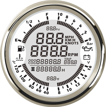 PRĘDKOŚCIOMIERZ MULTIFUNKCYJNY 0 - 60 KNOT BIAŁY