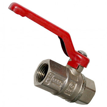 ZAWÓR KULOWY BRASS F/F 1/4"