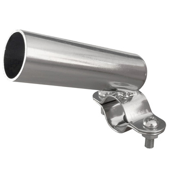 GNIAZDO FLAGSZTOKA NA RELING VERTICAL D27MM, S/S