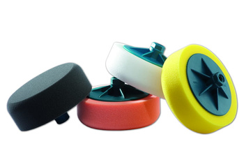 GĄBKA POLERSKA CZARNA NA GWINT 150MMX50MM