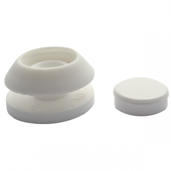 PODKŁADKA DYSTANSOWA BIAŁA H13,5, D25MM