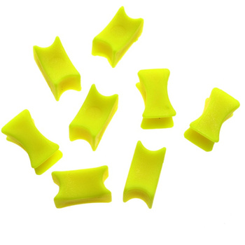 ZNACZNIKI ŁAŃCUCHA 10MM - ŻÓŁTE - 8 SZT