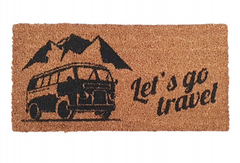 WYCIERACZKA DO KAMPERA PRZYCZEPY KOKOS LETS GO TRAVEL 25X50CM - Arisol
